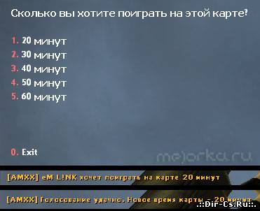 Voting For Timelimit RUS