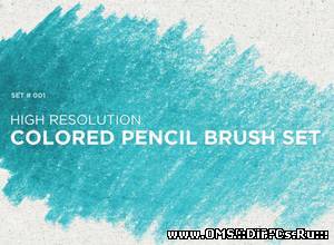 Colored Pencil Brush Set
