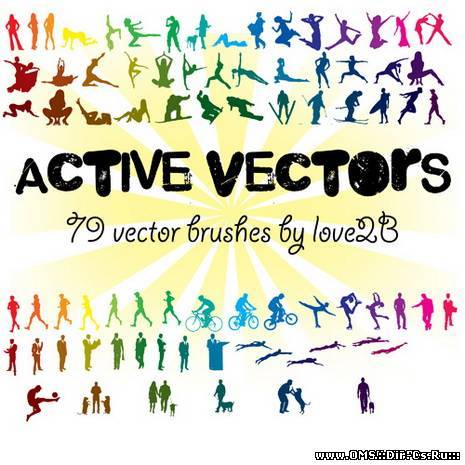 People Vector Brushes