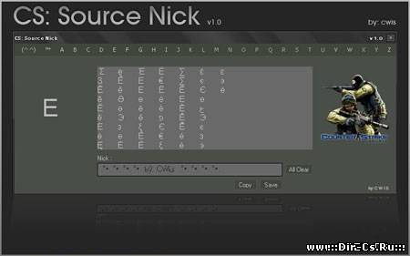 Counter-Strike:nick