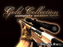 Скачать Weapon Packs > Gold Collection (B4 винтовки для css) бесплатно