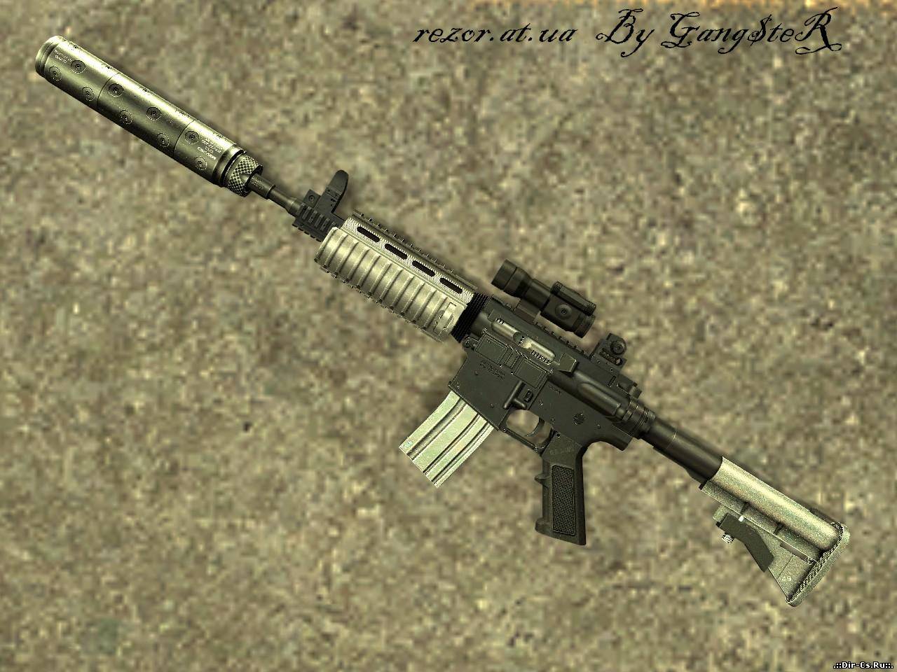 Tactical M4 reskin by Gang$teR (2010)