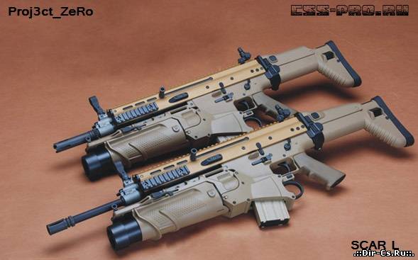 zero scar для Counter strike source
