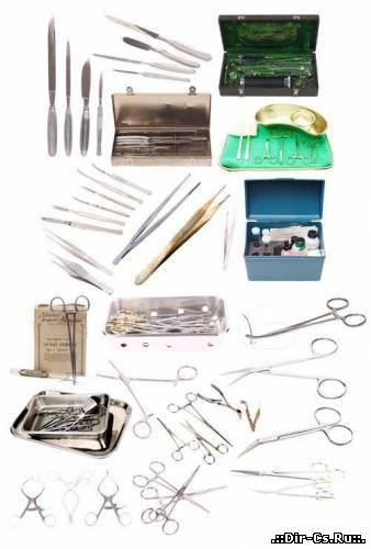 Хирургические Инструменты. В формате .PNG