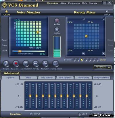 Регулятор Голоса Voice Changer 6.0 Diamond + KeYGen