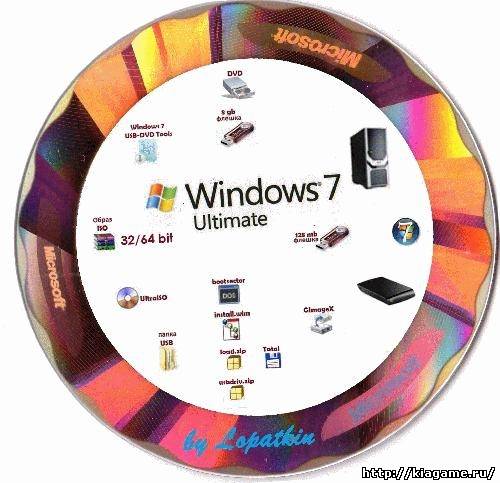 Windows 7 Ultimate SP1 RC x86-x64 RU Full, Lite, Mini Universal