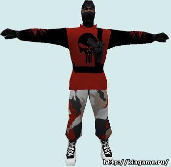 модели игроков artic reskin (red and black)