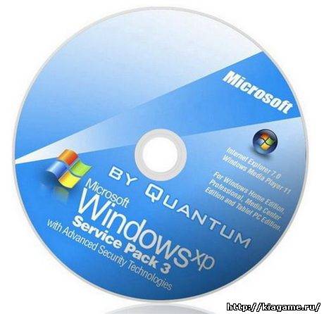 Windows XP SP3 x86 by Quantum (2010/RUS)