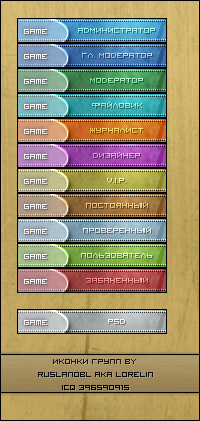 иконки групп для форума от Ruslanobl