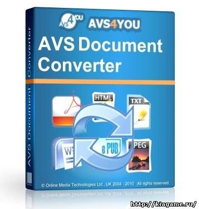 AVS Document Converter v 1.0.2.150 (Eng/Rus)