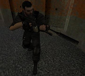 Модель игрока для CS 1.6