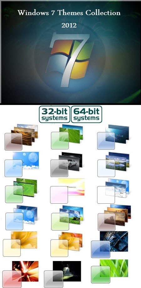 Windows 7 Themes Collection2012(x86/x64)
