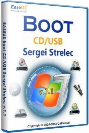 EASEUS Boot CD / USB Sergei Strelec v.1.1 (2013/Rus)