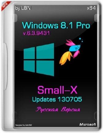 Windows 8.1 Pro 6.3.9431 x64 Small-X Updates by LBN (2013)