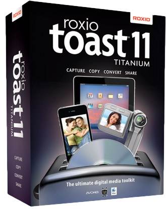 Toast Titanium v.11.1 MacOS X software (2013/Eng)