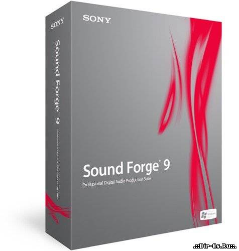 Sound Forge 9.0e + CRACK официально русский (2010)
