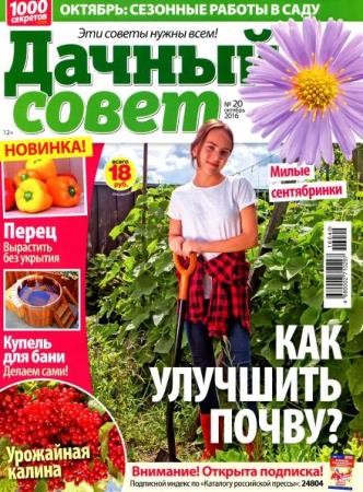 Дачный совет №20  (октябрь /  2016) Россия