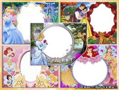 Рамки для фотошопа - Для девочек