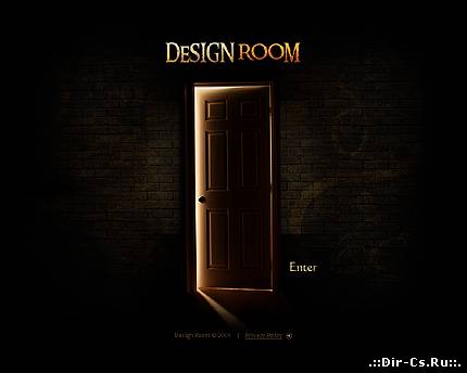 Флеш шаблон "Комната дизайна"